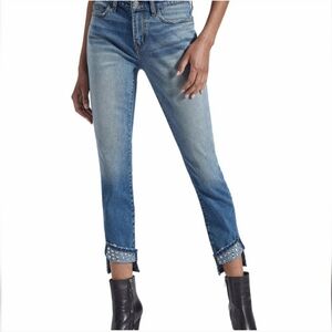 Women's Blue Jeans Current/Eliot ankle skinny stiletto jeans